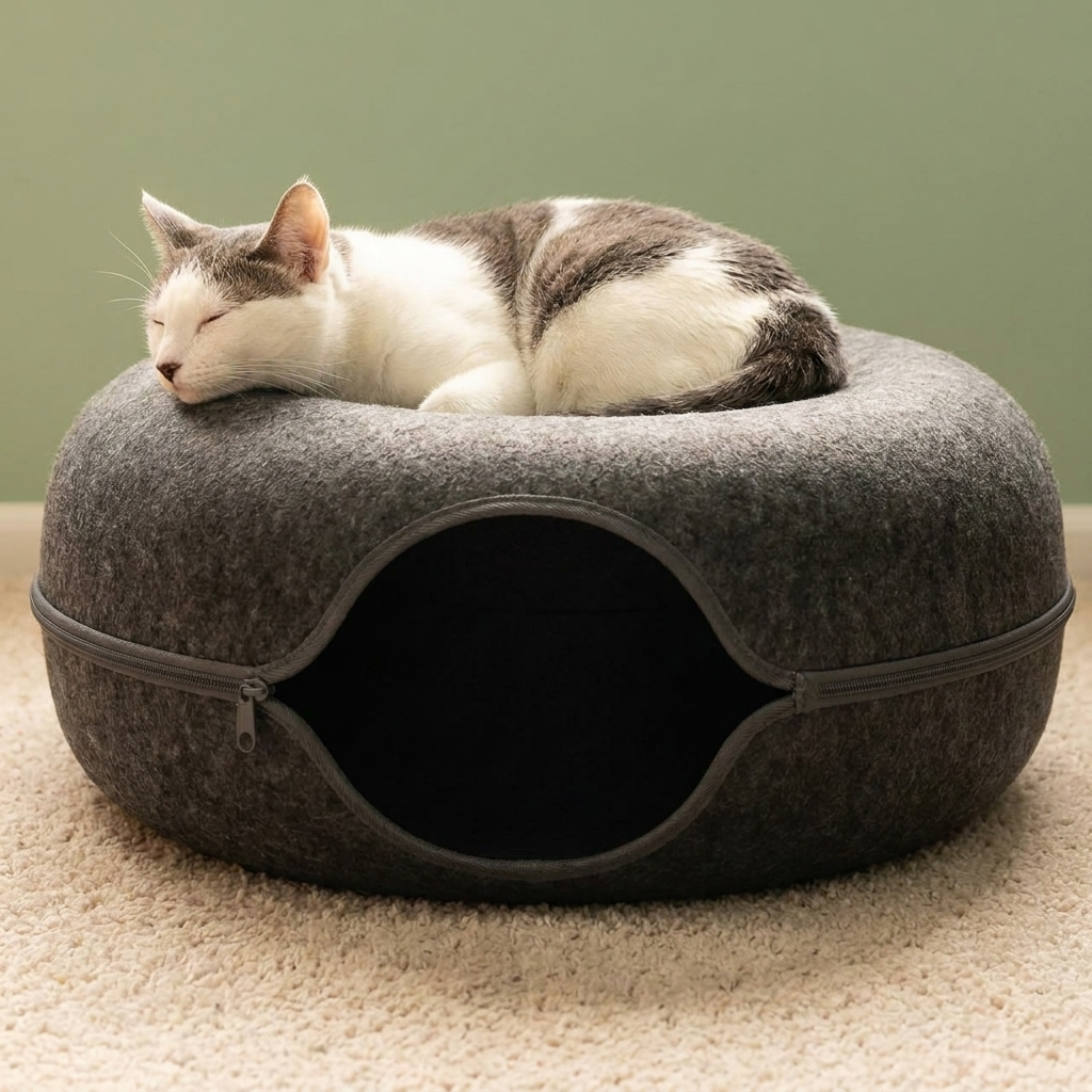 PurrNest - Le trois-en-un pour chats heureux
